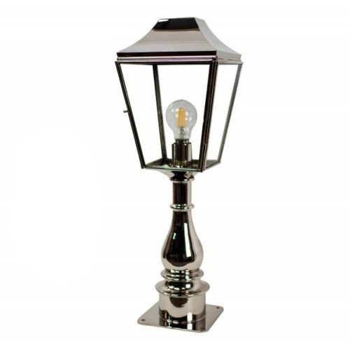 Lampe d'extérieur rural Knightbridge 58cm - cuivre antique (ant)