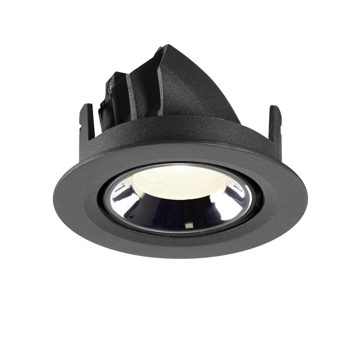 Spot encastré Numinos Gimble XS noir/chrome 4000K - 20 deg SLV 4024163306904