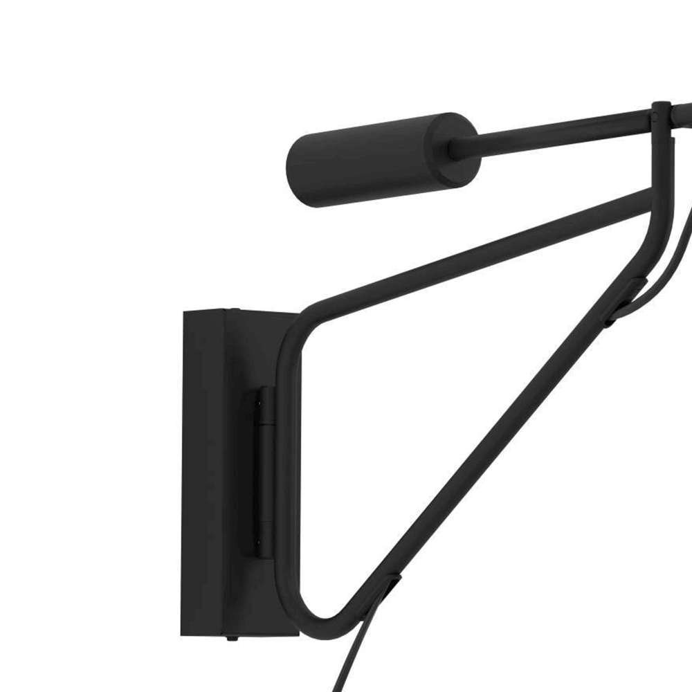 Lampe de lecture noire Loreto 1 Eglo 9008606245116