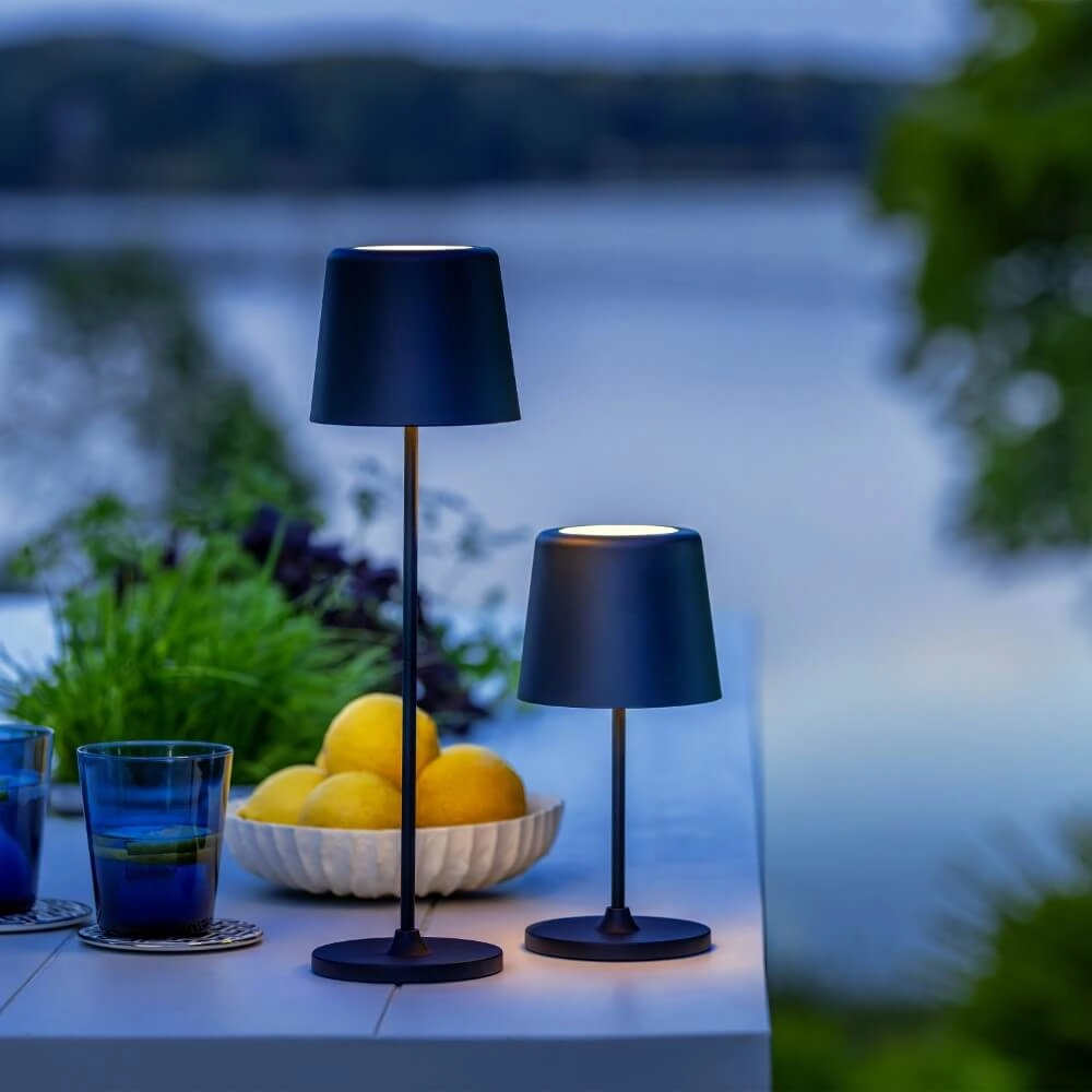 Lampe de table Kaami noir Brilliant 4004353428203