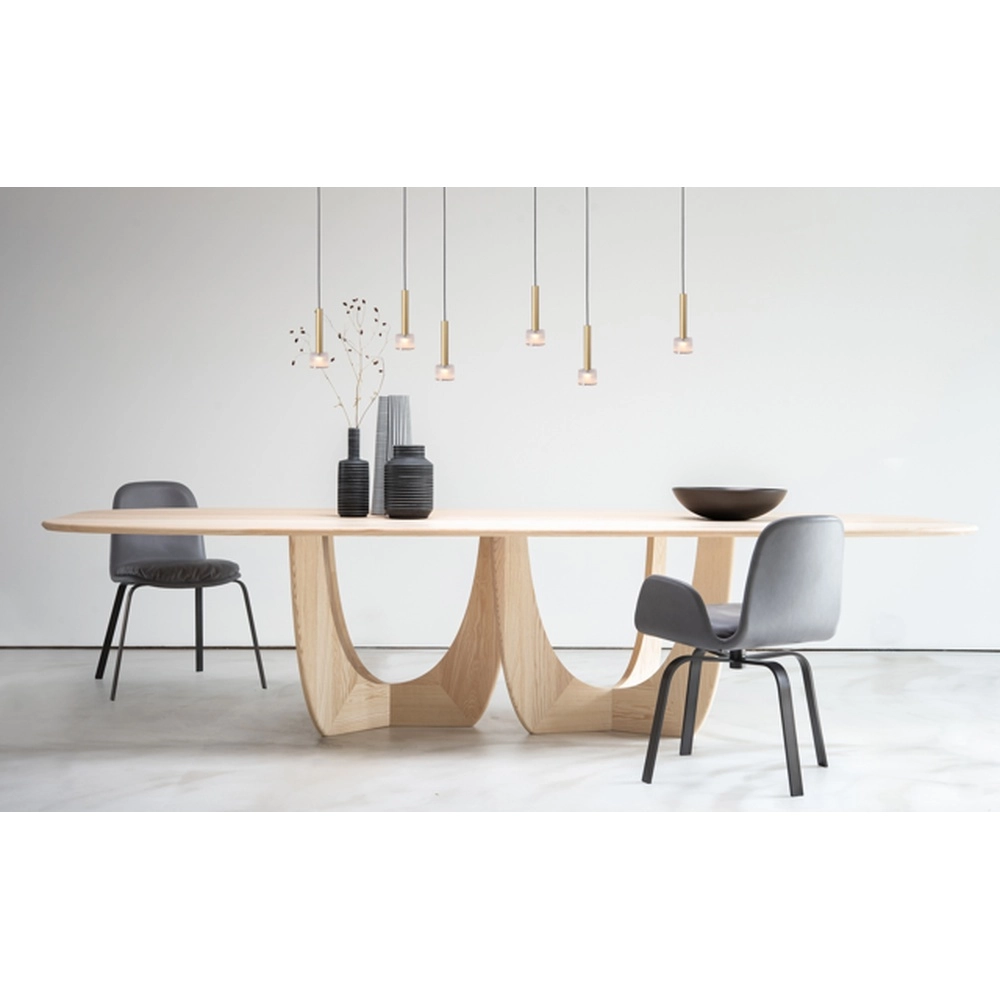 Lampe suspendue à 6 lampes Fabro LED - Or mat Masterlight 8718121335599