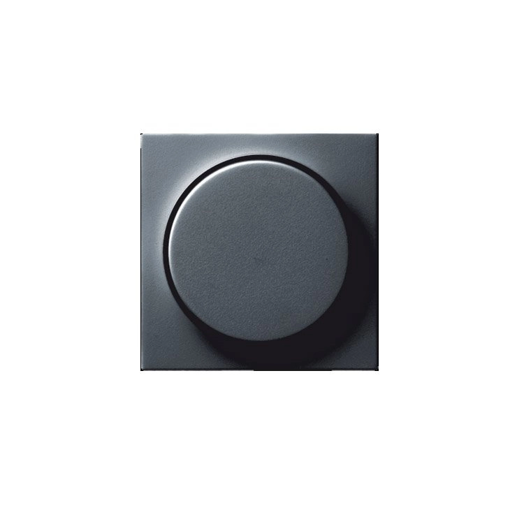 Anthracite Dimmer cover pour gradateur intégré Lyora 4010337650287