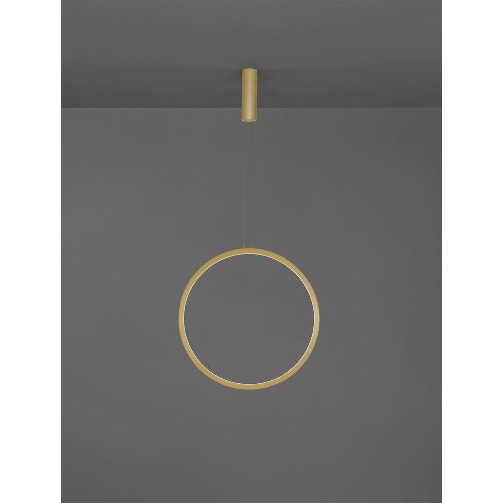 Suspension ronde Change Ø 60cm doré Suspension ronde Change Ø 60cm doré