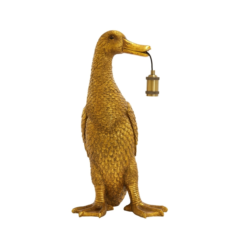 Lampe de table Duck Bronze canard 65 cm Light & Living 8717807675585
