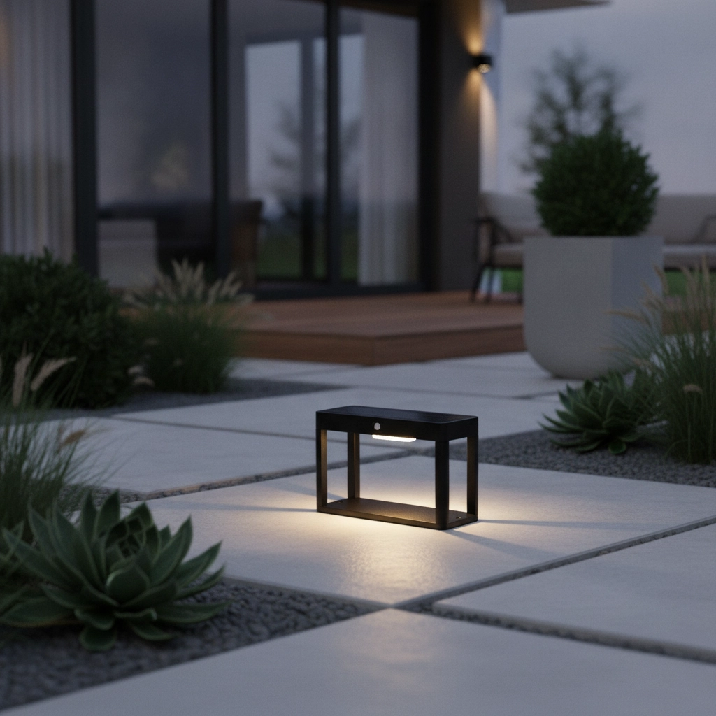 Lampe solaire Berni S anthracite