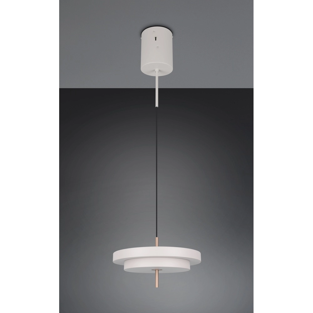 Suspension design Keaton blanc Ø 40cm Trio 4017807653373
