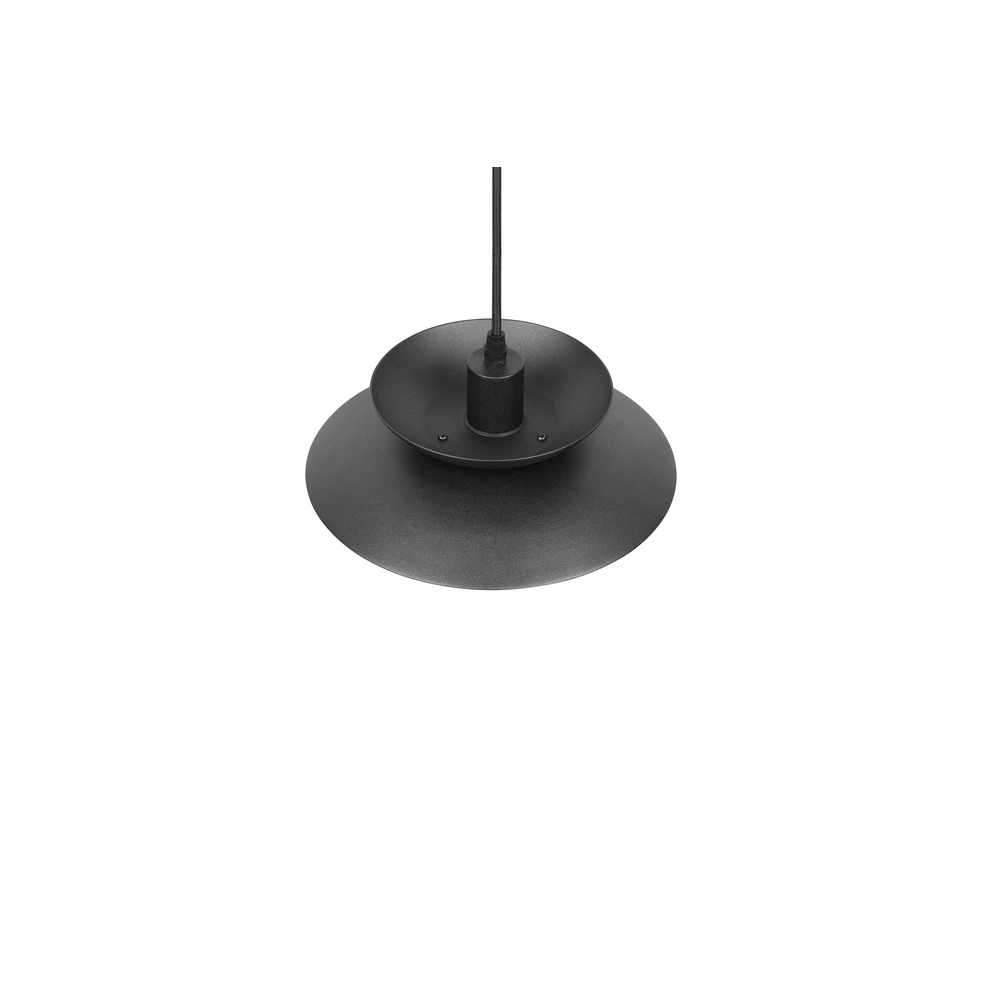 Conception de la lampe suspendue Amarila noir Ø 25cm Trio 4017807682762