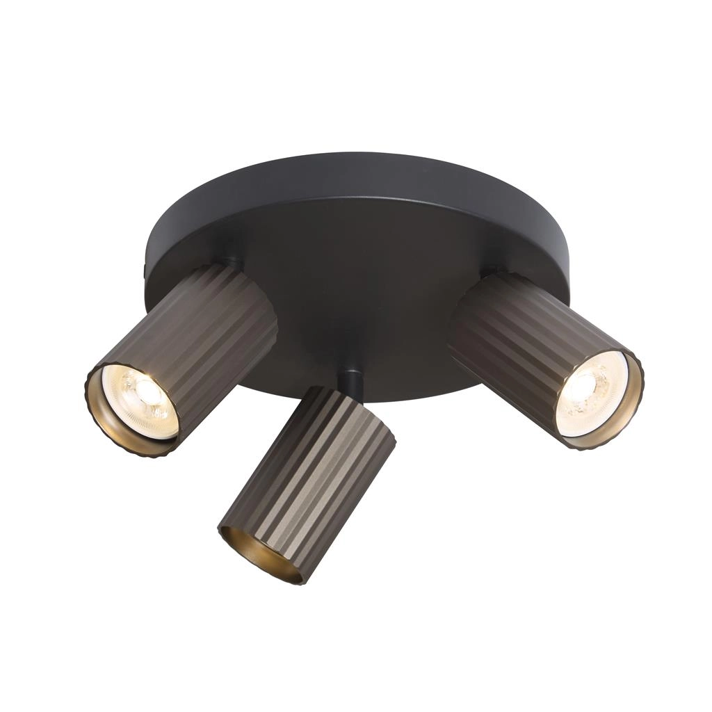 Moquerie Anna Bronze 3 lumières Moquerie Anna Bronze 3 lumières