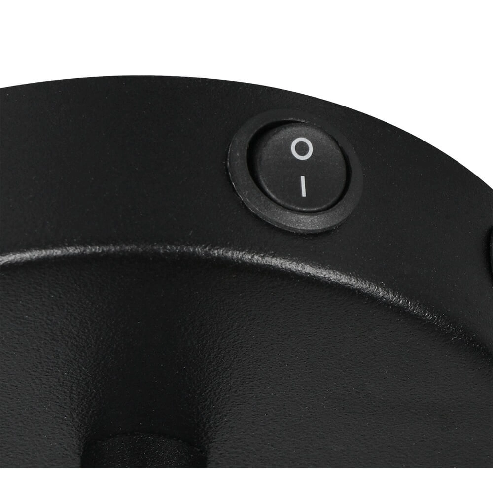 Spot monté en surface Bidar noir Trio 4017807640649