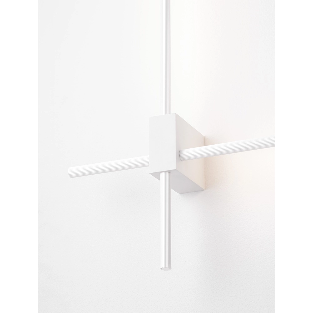 Applique murale élégante Peak blanc Lyora 5212017473721