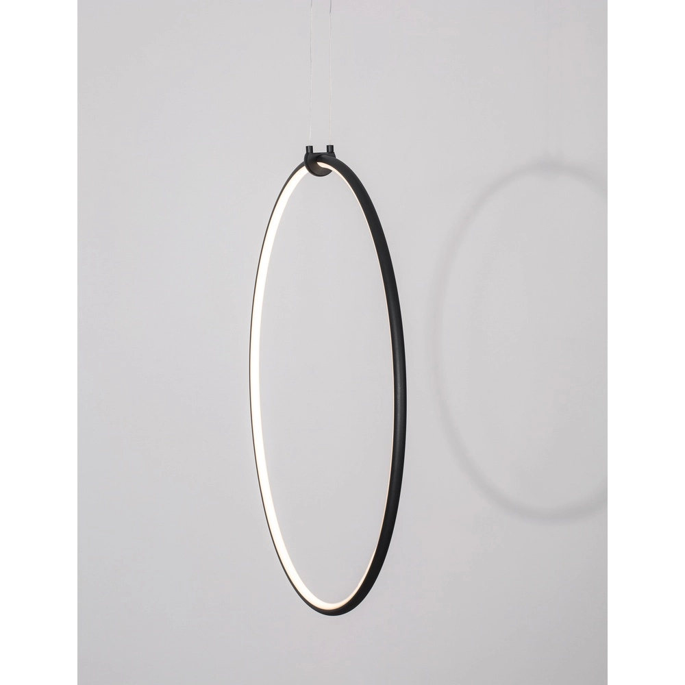 Suspension Ring noir Ø 68cm Lyora 5212017429315