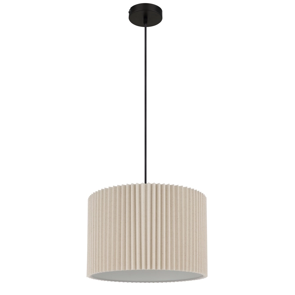 Lampe suspendue Page Ø 38cm blanc avec noir Globo 9007371533596