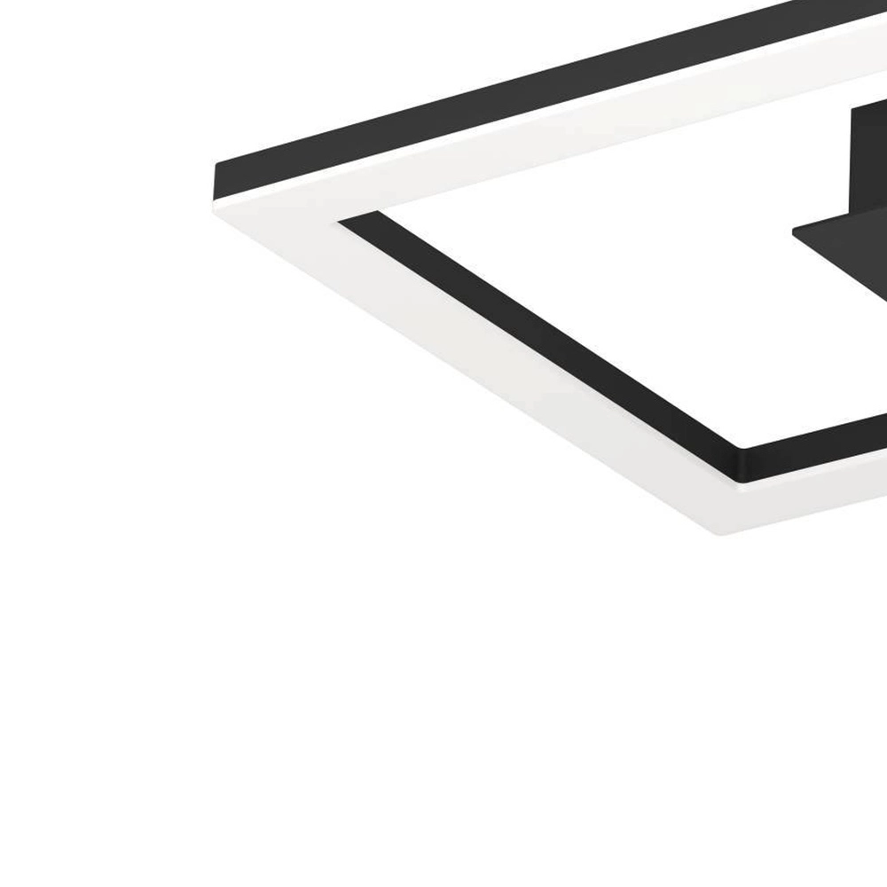 Lumière LED de plafond Rgbic 52cm - noir Eglo 9002759757533