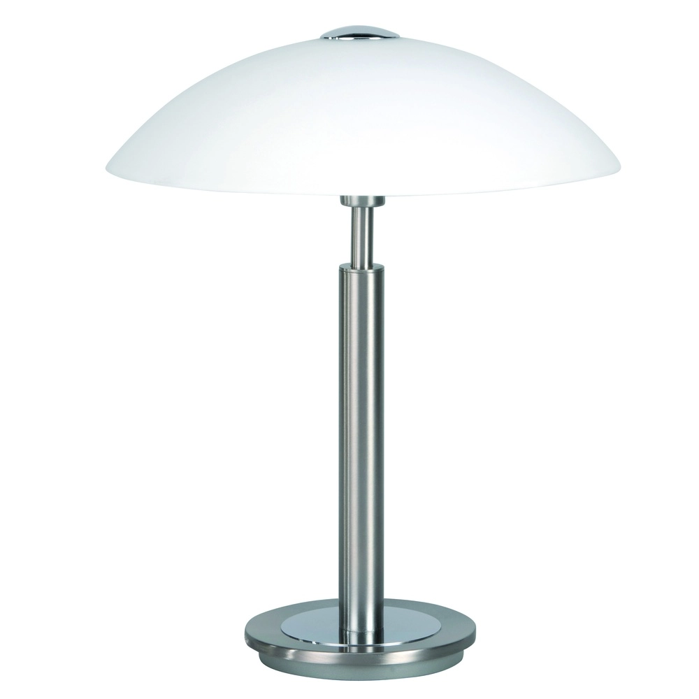 Lampe de table classique Touch nickel Ø 28cm Lampe de table classique Touch nickel Ø 28cm