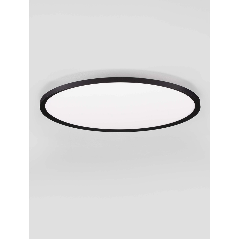 Plafonnier Aoton noir Ø 60cm Lyora 5212017448736