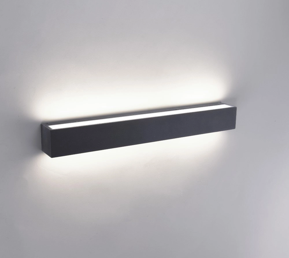 Spot mural allongé Robert 50 cm anthracite Paul Neuhaus 4012248313251