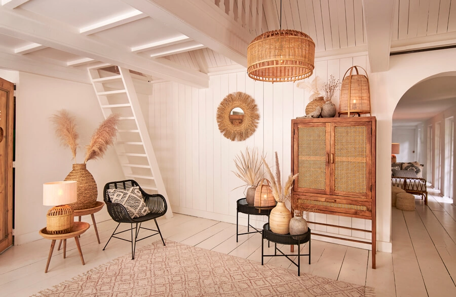 Lampe de table Jacinto Ø 27cm Light & Living 8717807315399