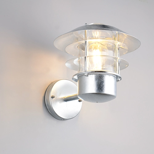 Lampe murale montée Ruvuma Gris zinc