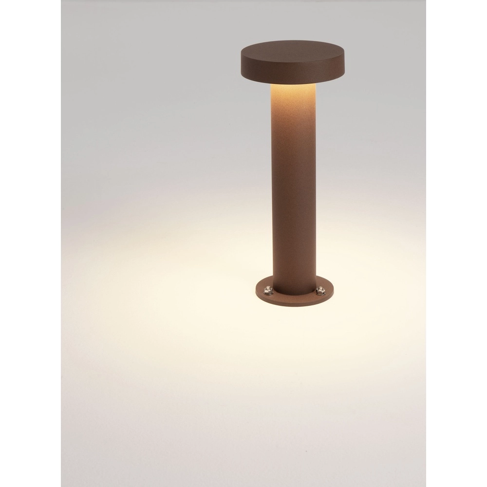 Lampe de jardin de Desing Gong brun rouille 30cm - 2700K Lyora 5212017496201