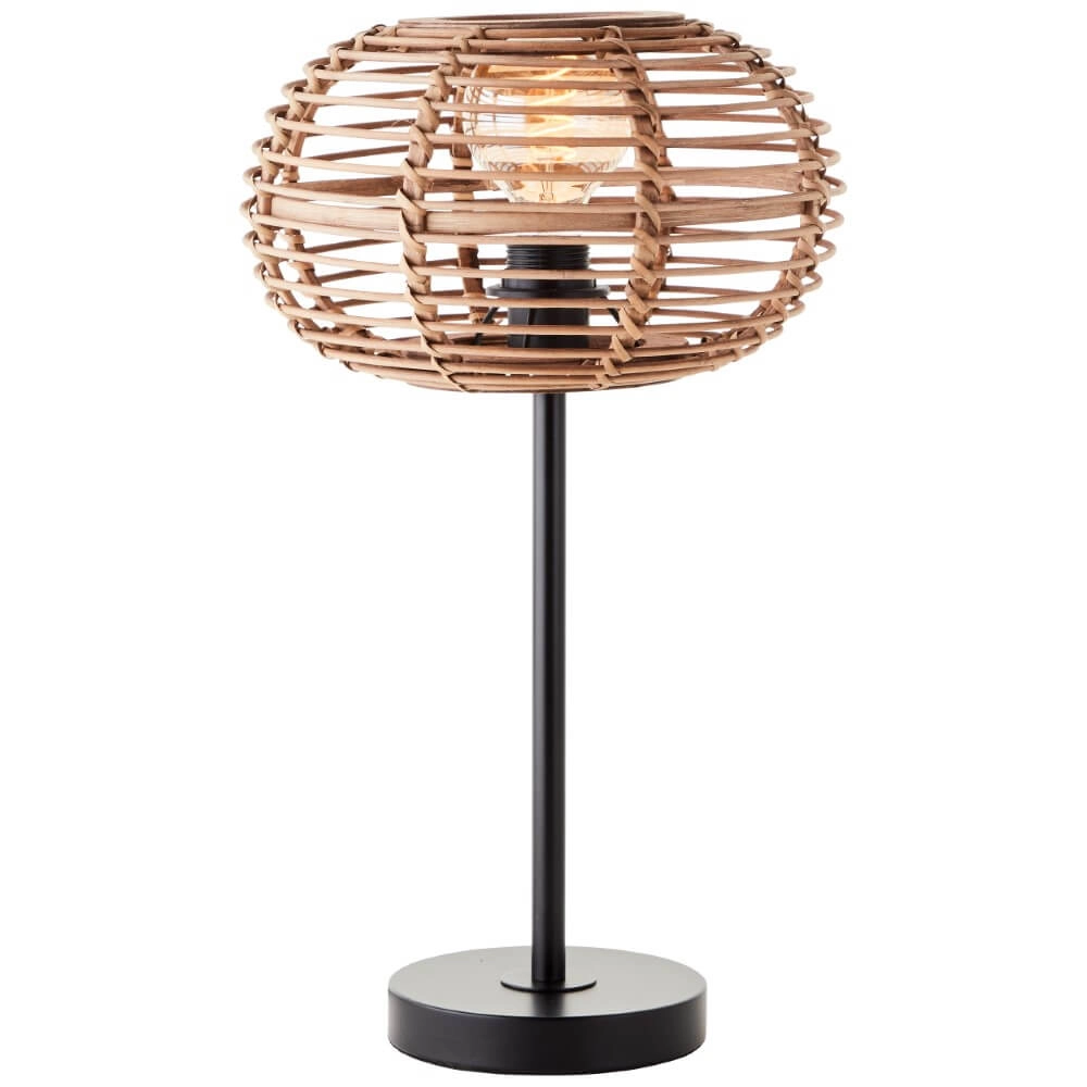 Lampe d'escrimeur en rotin Woodball