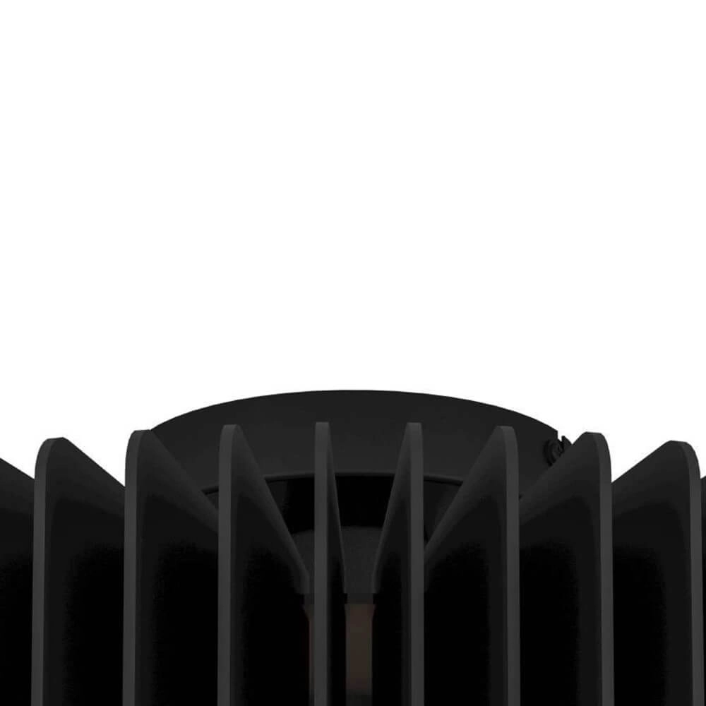 Plafonnier en bois Palombaia Ø 50 cm - noir Eglo 9008606274024