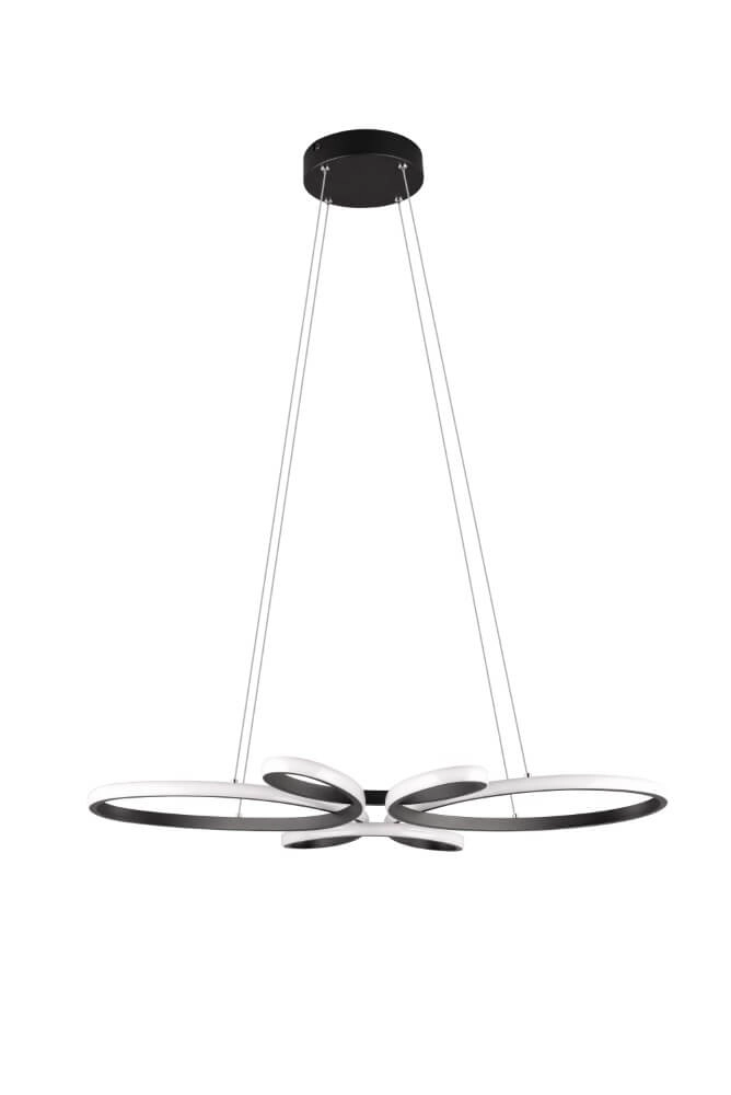 Lampe suspendue design Fly noir Trio 4017807600926