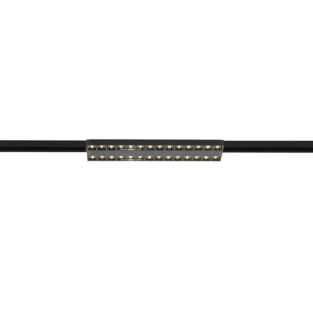 Fixation sur rail 57,4 cm Sight Evo double 3 phases noir 3000K