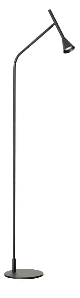 Lampadaire noir Kim 166 cm Lampadaire noir Kim 166 cm