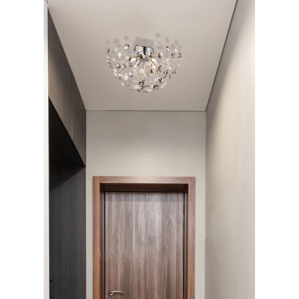Lampe de plafond Katrina chrome Ø 45cm Globo 9007371481330