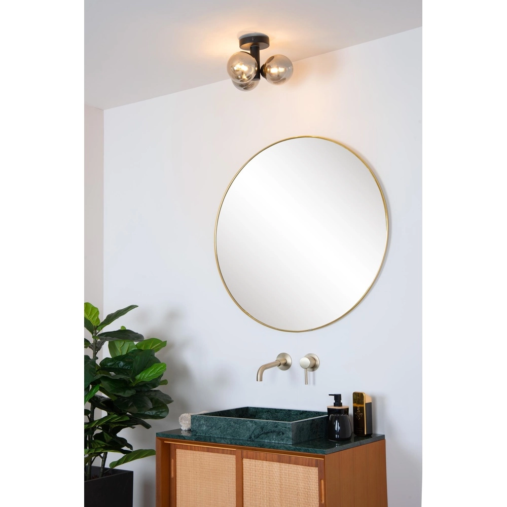 Lampe de plafond Trudy 3 lumières noires Lucide 5411212741028