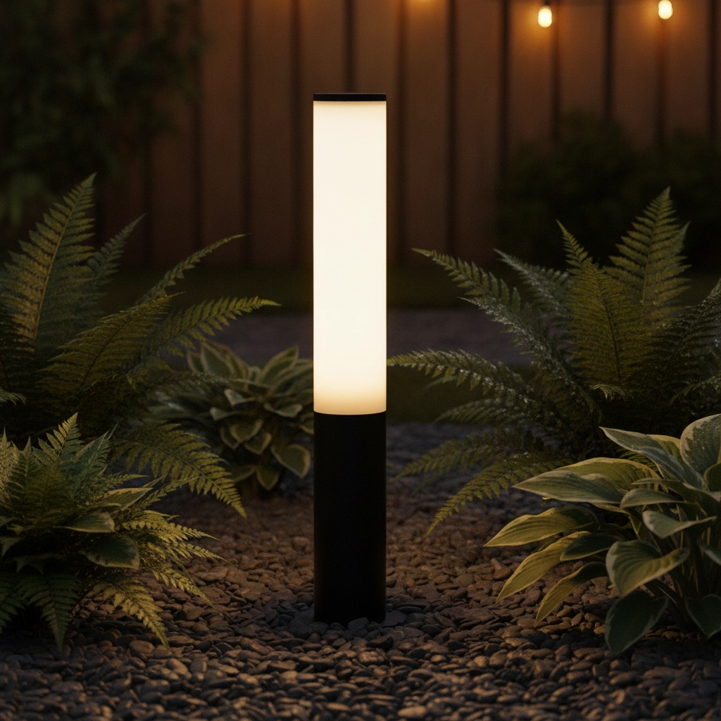 Lampe de jardin design Tube 60cm