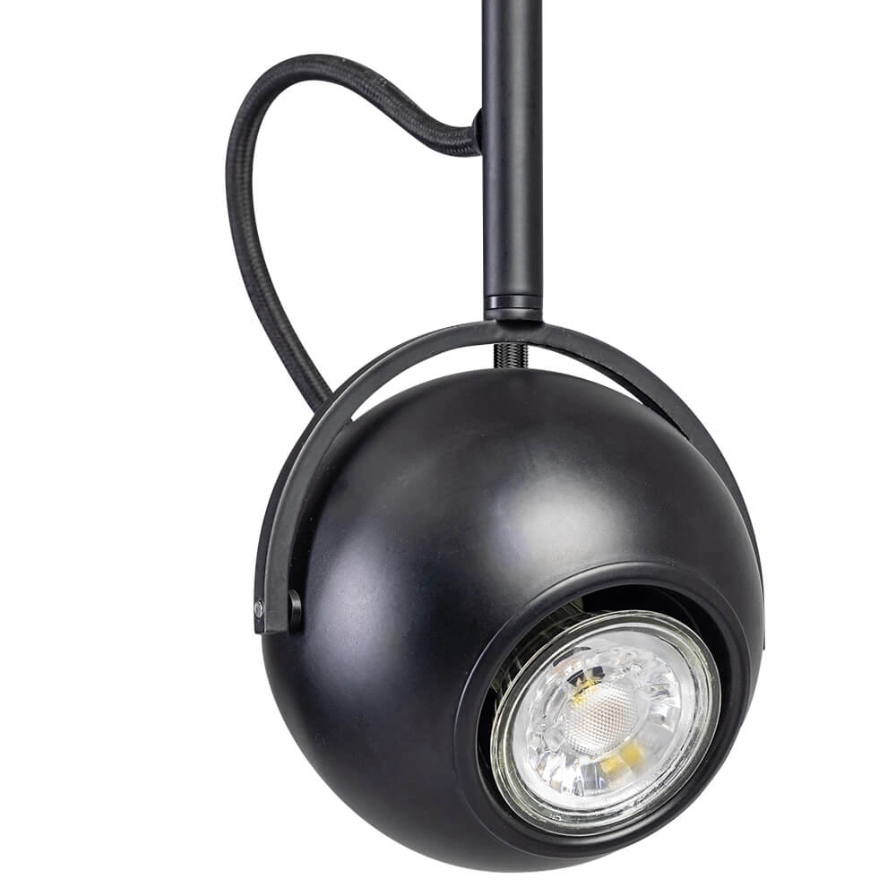 Lampe suspendue noire The Eye 150 cm ETH 8720195304562