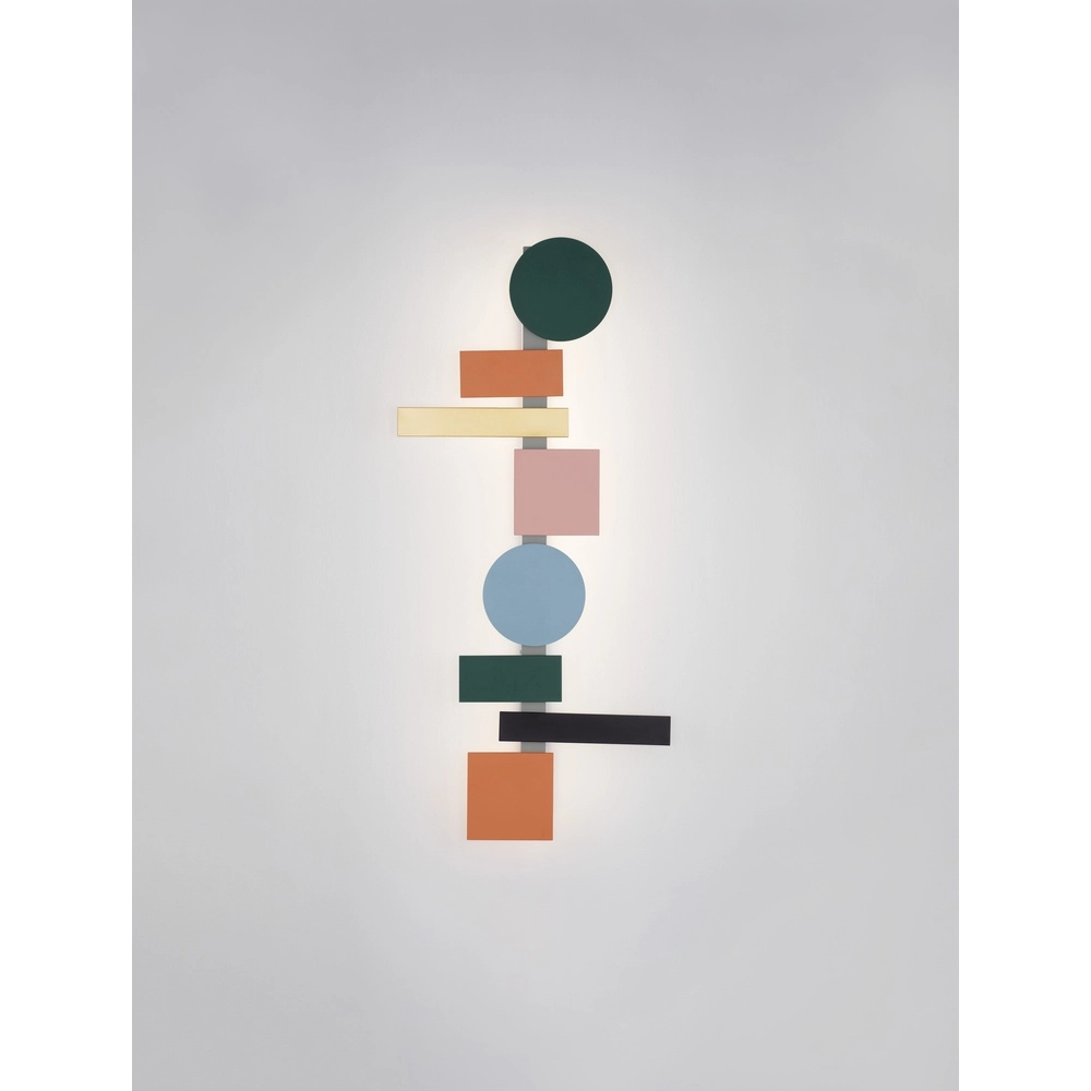 Applique murale gaie Margot coloré 105cm
