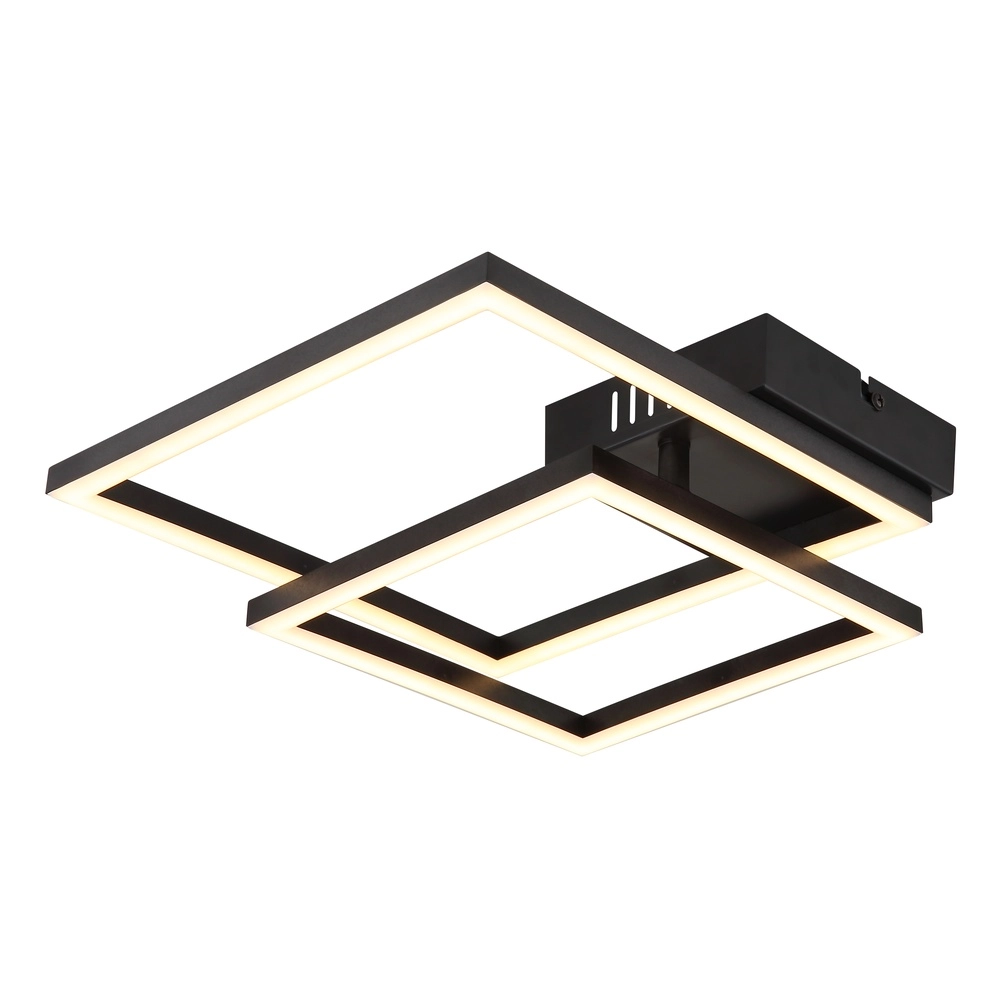 Lampe de plafond élégante Tyler Noir Globo 9007371453818