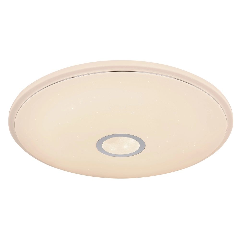 Plaffoniere Connor design blanc réglable Ø 50cm