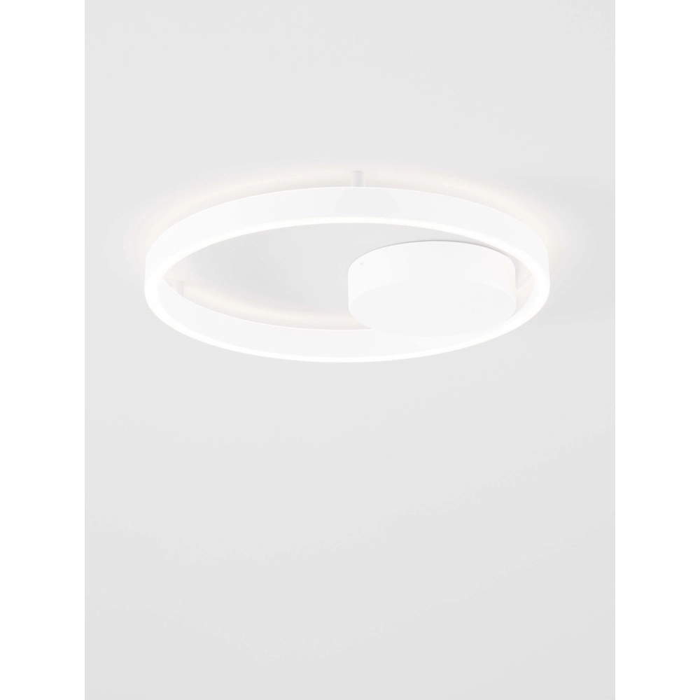 Plafonnier Hedra rond Ø 40cm blanc Plafonnier Hedra rond Ø 40cm blanc