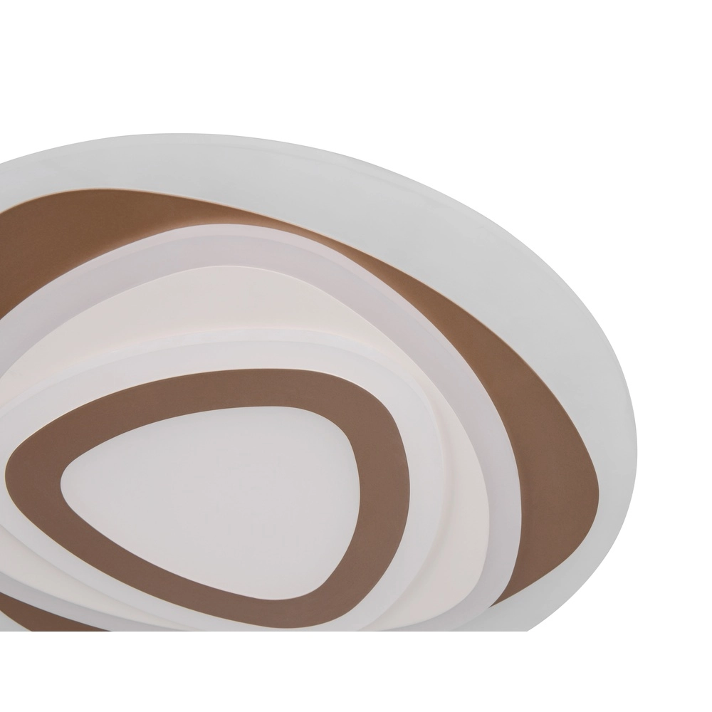 Éclairage de plafond Zilo Moka brun moderne Trio 4017807704471