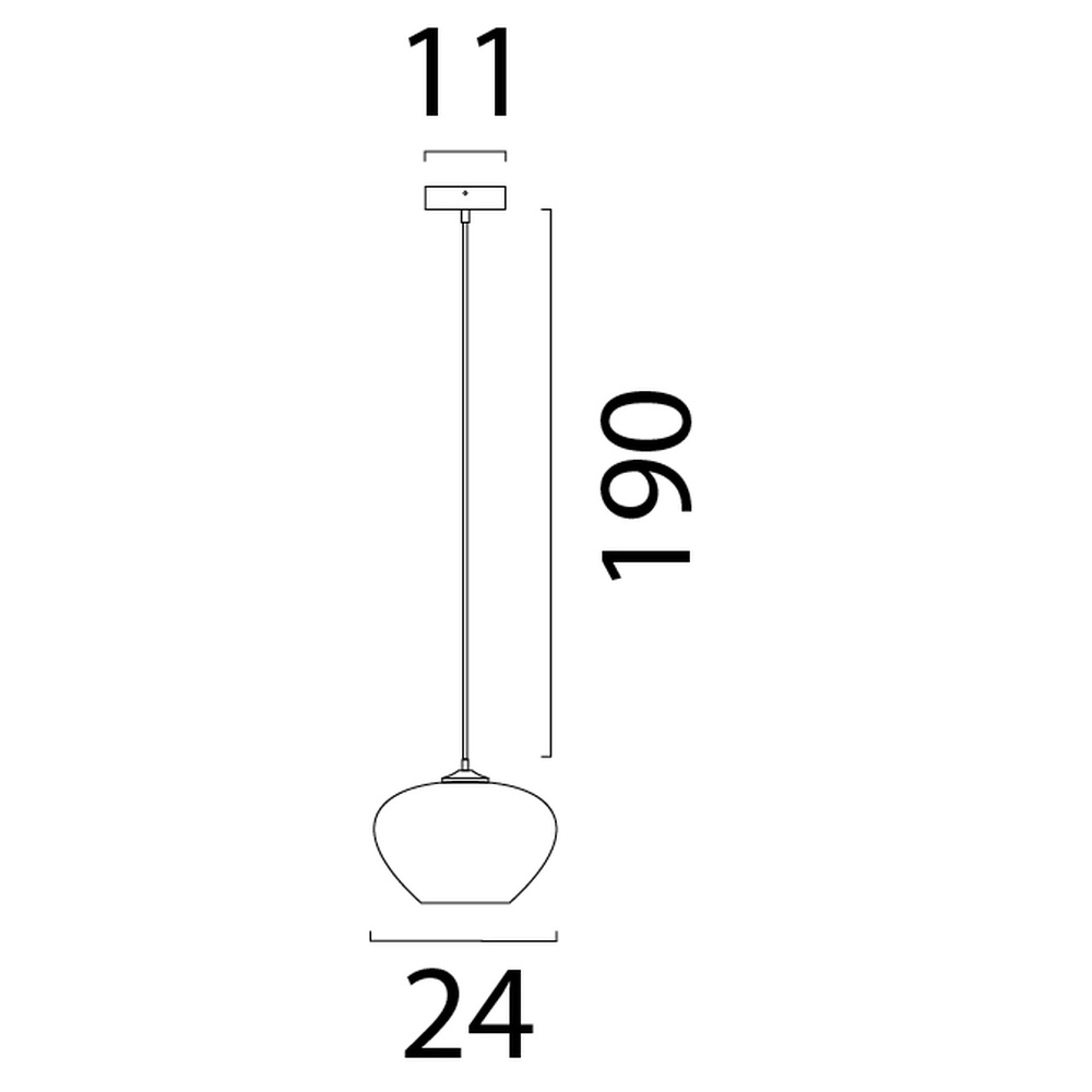 Pensez à une lampe pendante en papier Cartone Ø 24cm Masterlight 8718121396675