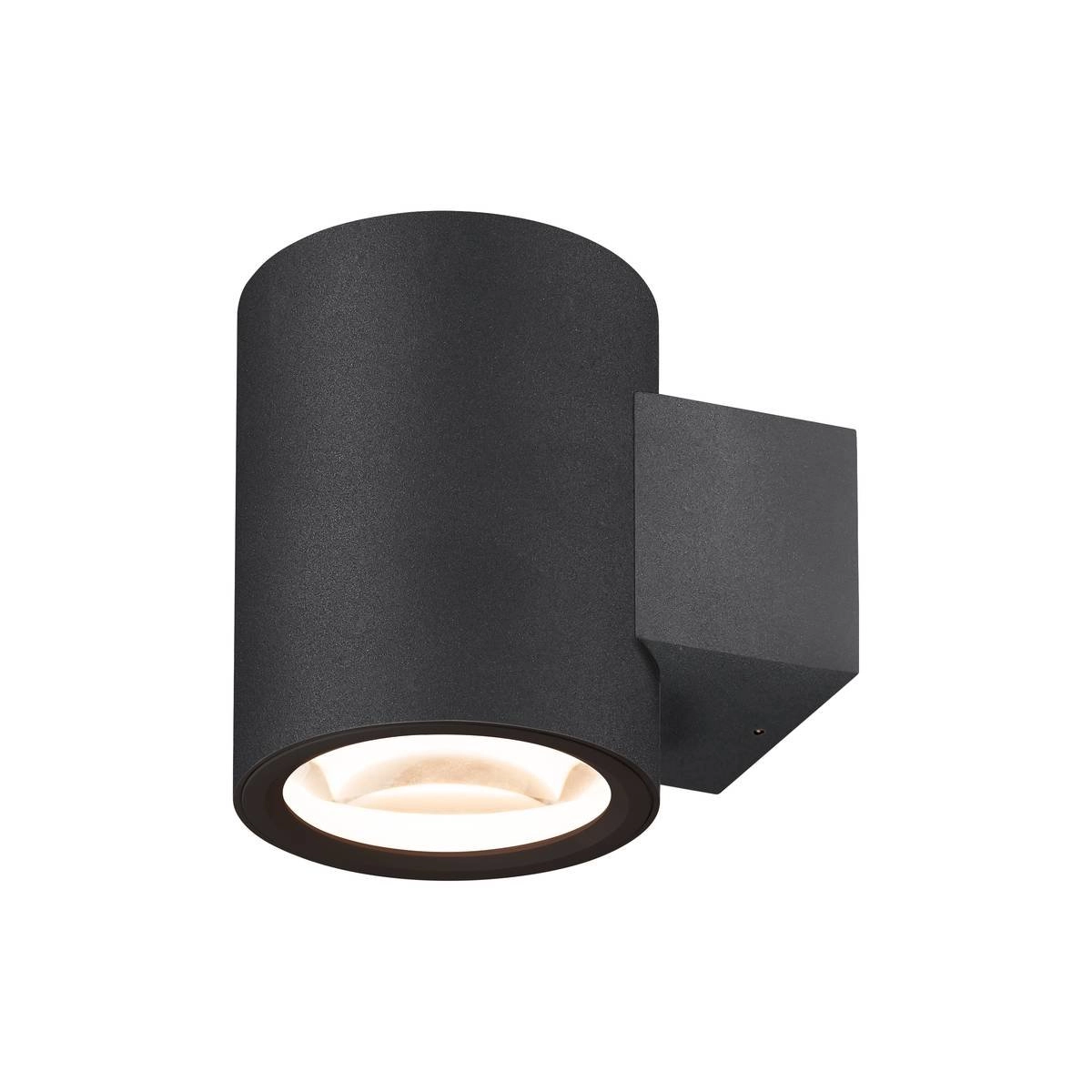 Up- & downlighter Oculus 12,5 cm noir