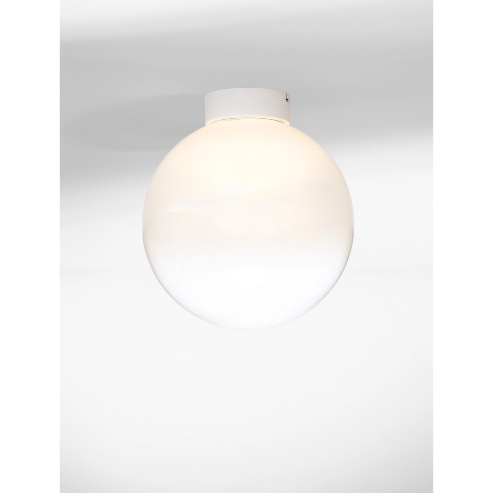 Plafonnier blanc Bolita ampoule Ø 30cm Lyora 5212017483607