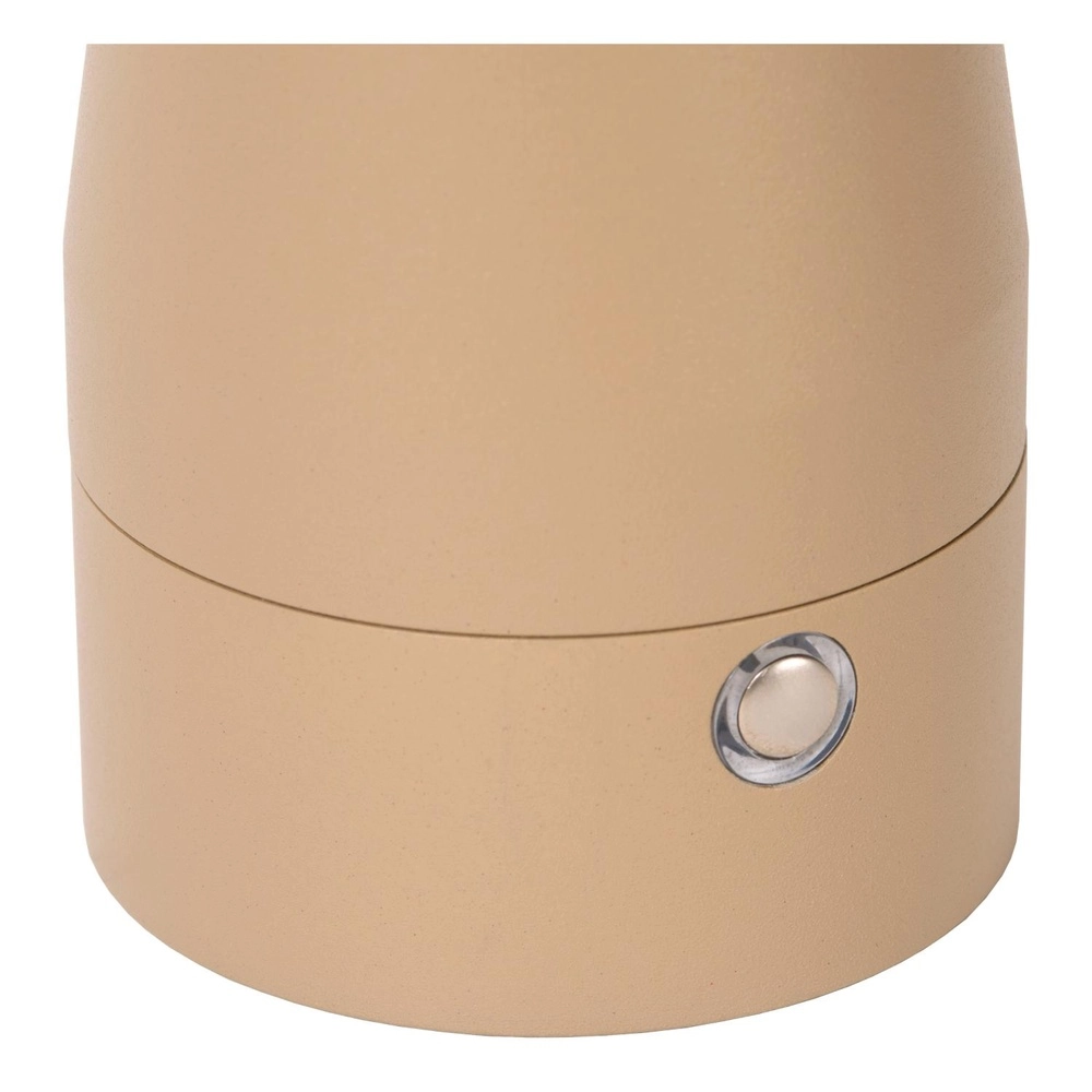 Lampe de table rechargeable Ipsos taupe Lucide 5411212333988