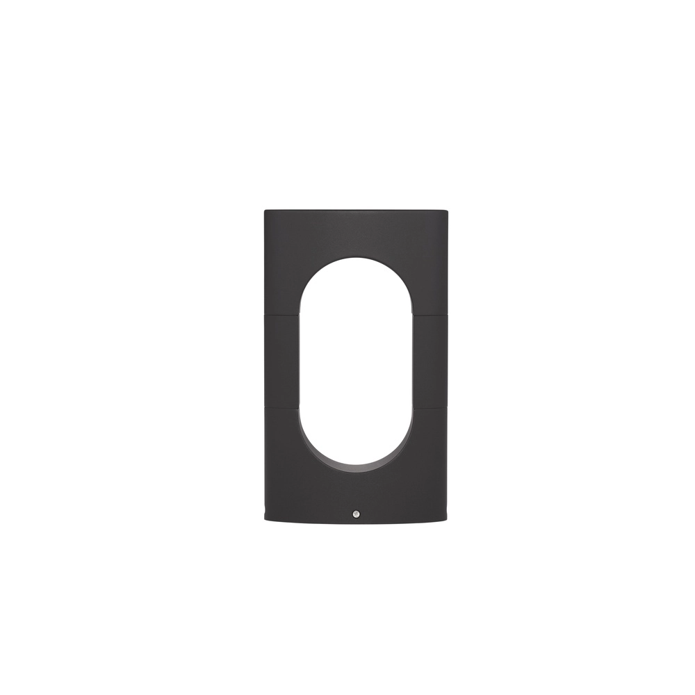Lampe de jardin design Portal anthracite 30cm Lyora 5212017434678