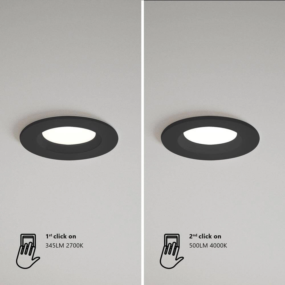 Spot encastré Tiaki noir Nordlux 5704924016516