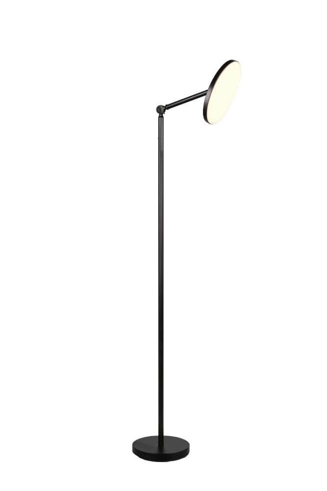 Lampe de lecture moderne Mondello noir Trio 4017807616293