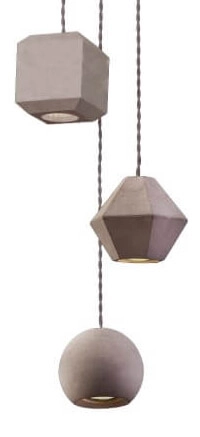 Lampe suspendue Vide Geometric béton Lyora 5903139969598