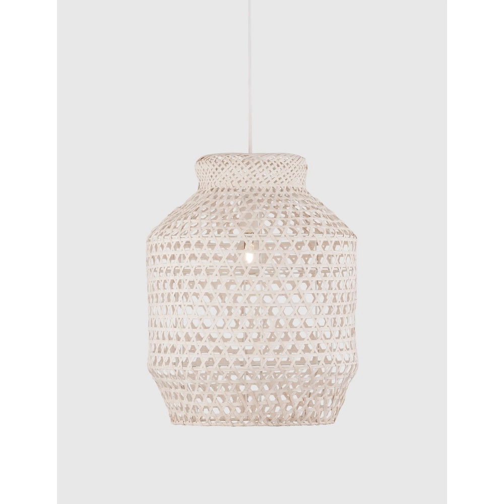 Suspension blanche Mia Ø 35cm Suspension blanche Mia Ø 35cm