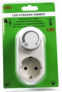 Plug Dimmer LED 3-24w Dimmable Vtac 8716044004868
