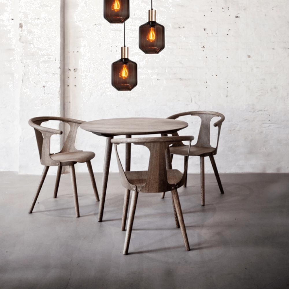 Suspension loft 3 lumières - or - Porto avec lunettes rouges Jagger - Ø 24cm Masterlight 8718121270838