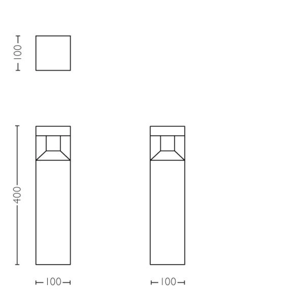 Lampe de terrasse Parterre Philips 8718696158852