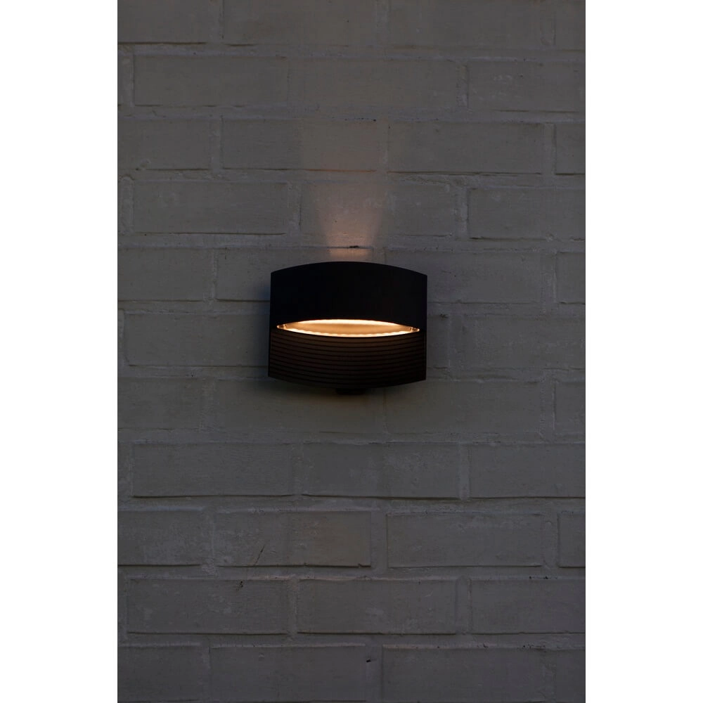 Lampe d’extérieur à led Lotus noir Lutec 6939412016733
